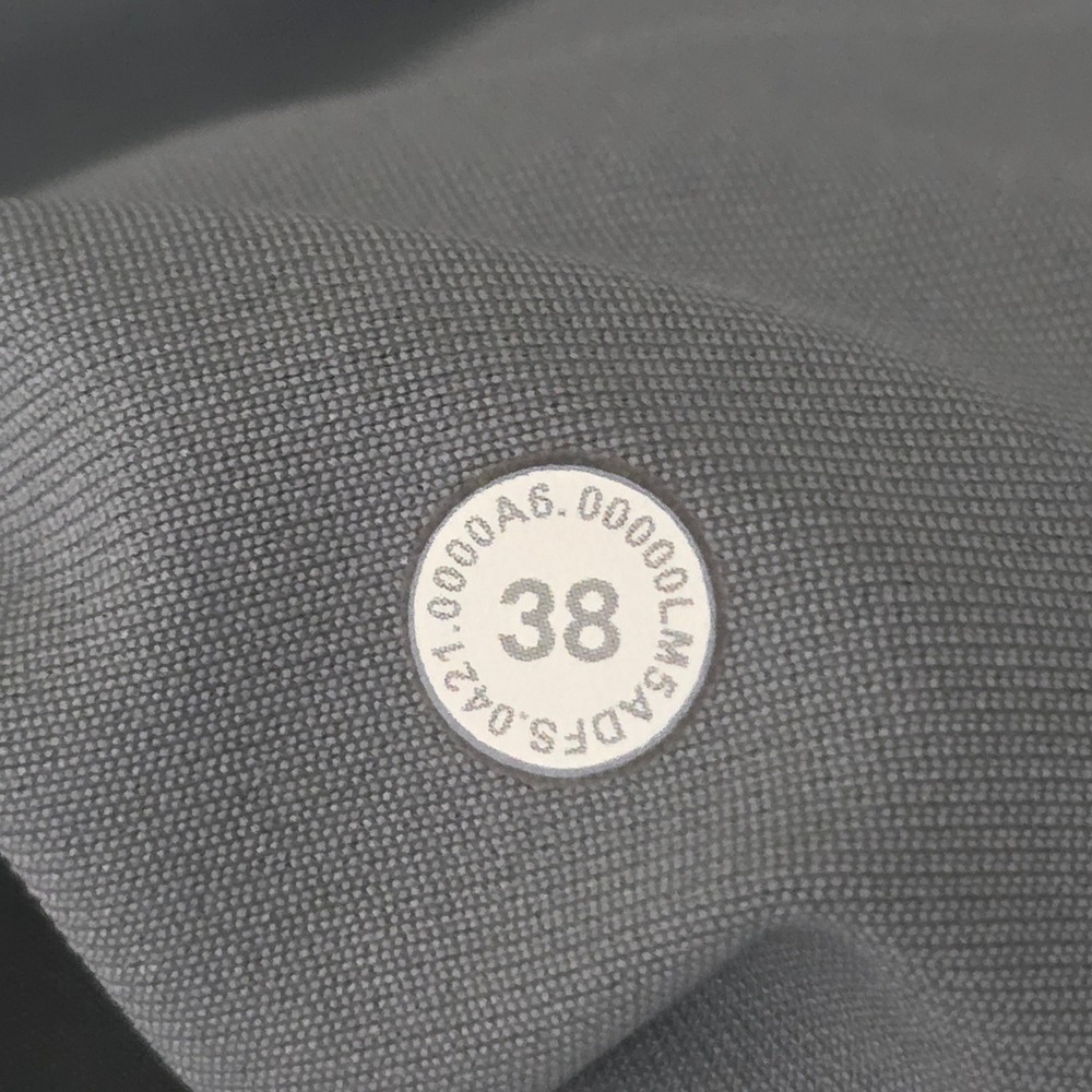 Lululemon Men ABC Pant Slim Warpstreme Grey 5-Pocket Trousers LM5ADFS 38X33 - Picture 8 of 11